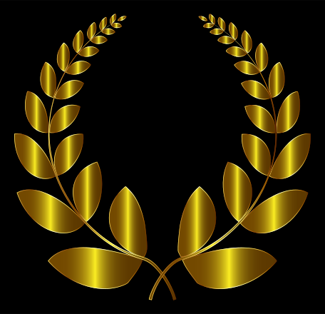 Gold Laurel Wreath Clip Art Image - ClipSafari