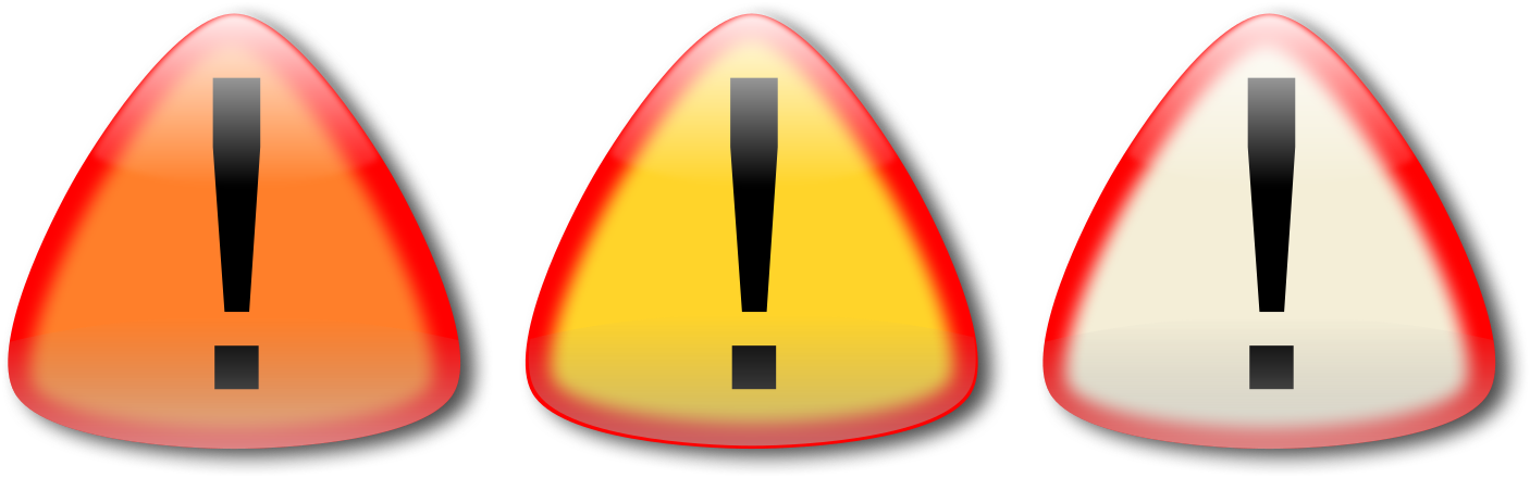 Caution, Warning. Clip Art Image - ClipSafari