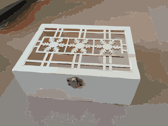 White box with snowflakes Clip Art Image - ClipSafari
