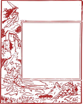 Fantasy And Magic Frame Clip Art Image - ClipSafari