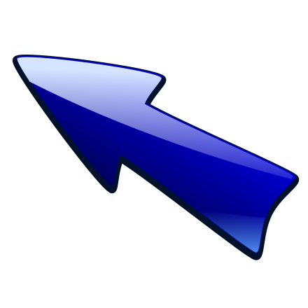 Blue Arrow Clip Art Image - ClipSafari