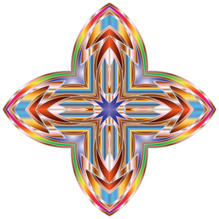 Colorful Cross Design Clip Art Image - ClipSafari