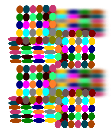 Colorful Blurred Colors Clip Art Image - ClipSafari