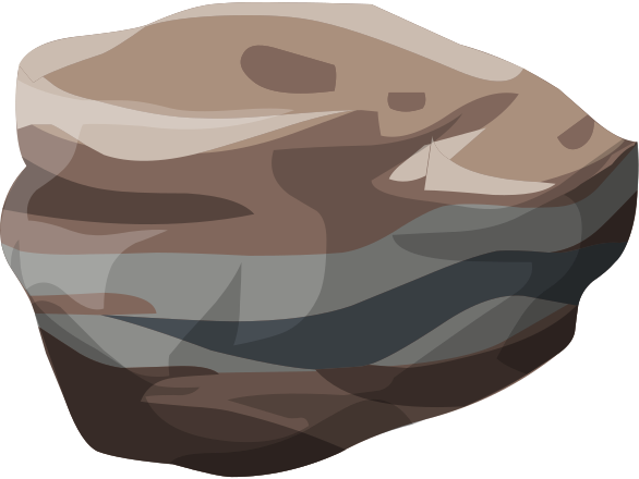 Petrified Rock Small Clip Art Image - ClipSafari