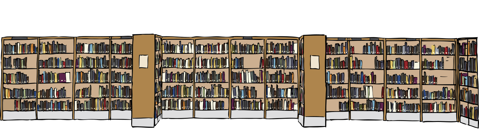 Library Drawing Clip Art Image - ClipSafari