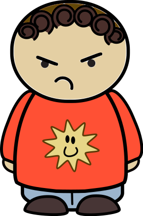 Angry Cartoon Character Clip Art Image - ClipSafari