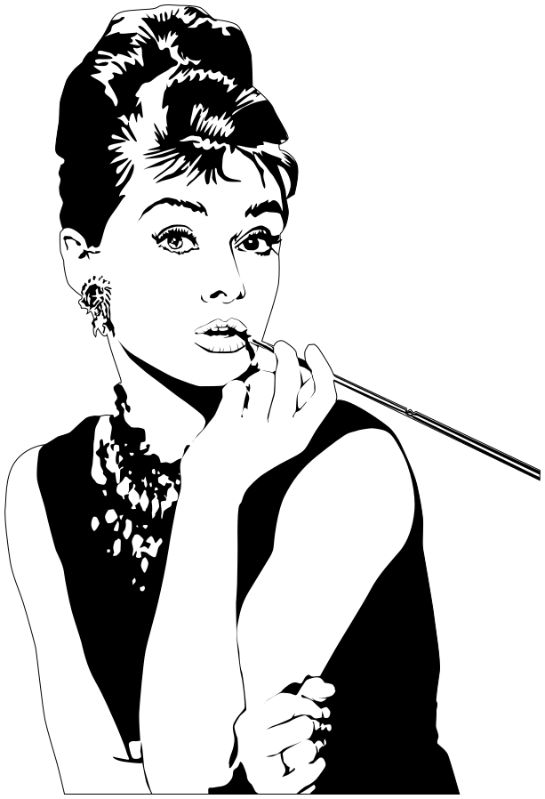 audrey-hepburn-line-art-clip-art-image-clipsafari