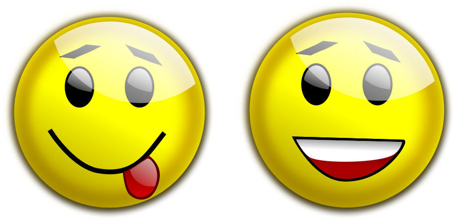Two Smiley Face Emojis Clip Art Image - ClipSafari