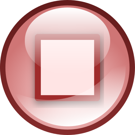 Red Square Button Clip Art Image - ClipSafari