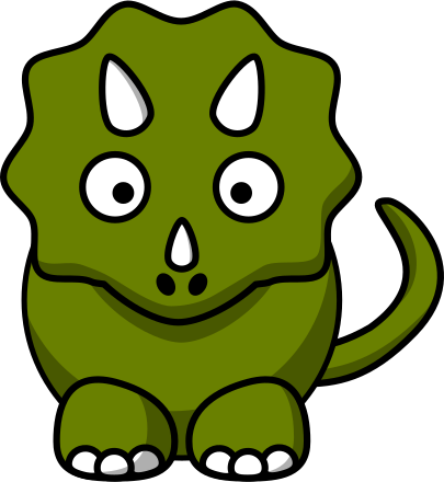 Cartoon Triceratops Clip Art Image - ClipSafari