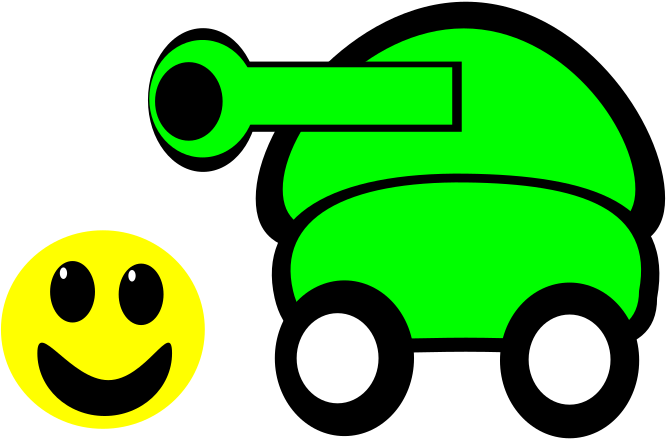 Smiley Tank Clip Art Image - ClipSafari
