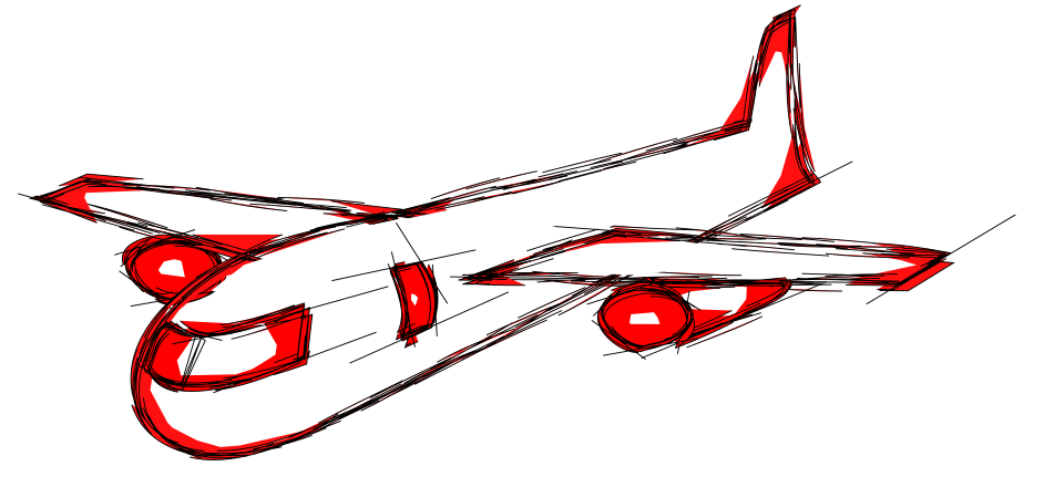 Red Plane Clip Art Image - ClipSafari