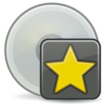 Disk With Star Clip Art Image - ClipSafari