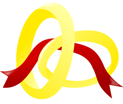 Yellow and Red Ribbon Clip Art Image - ClipSafari