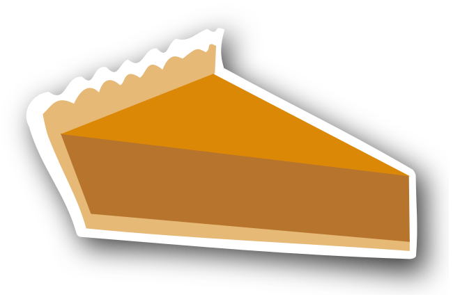 Pie Sticker Clip Art Image - ClipSafari