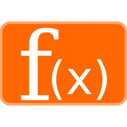 Orange Function Icon Clip Art Image - ClipSafari