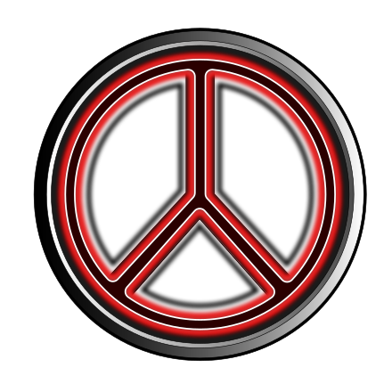 Red Peace Symbol Clip Art Image - ClipSafari
