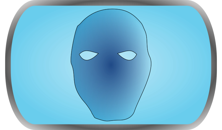 Blue Mask Clip Art Image - ClipSafari