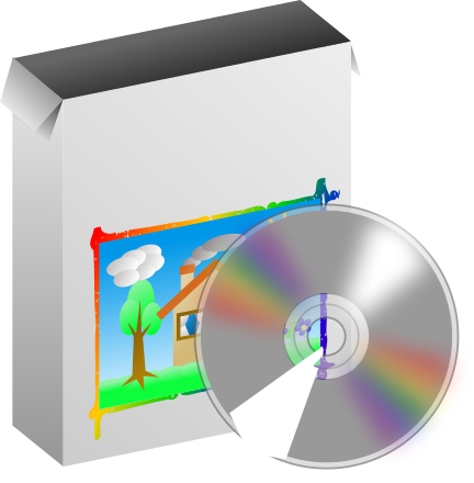 Box with CD Clip Art Image - ClipSafari