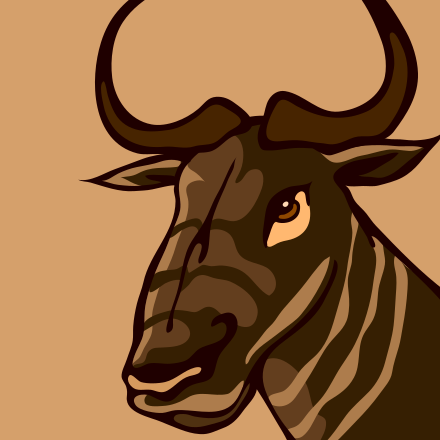 Gnu Head Clip Art Image - ClipSafari