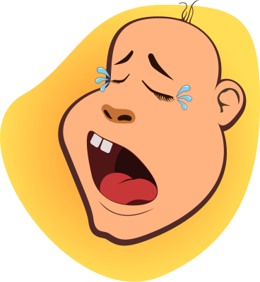 free clipart of crying child picture