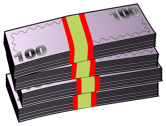 Stack of Money Clip Art Image - ClipSafari