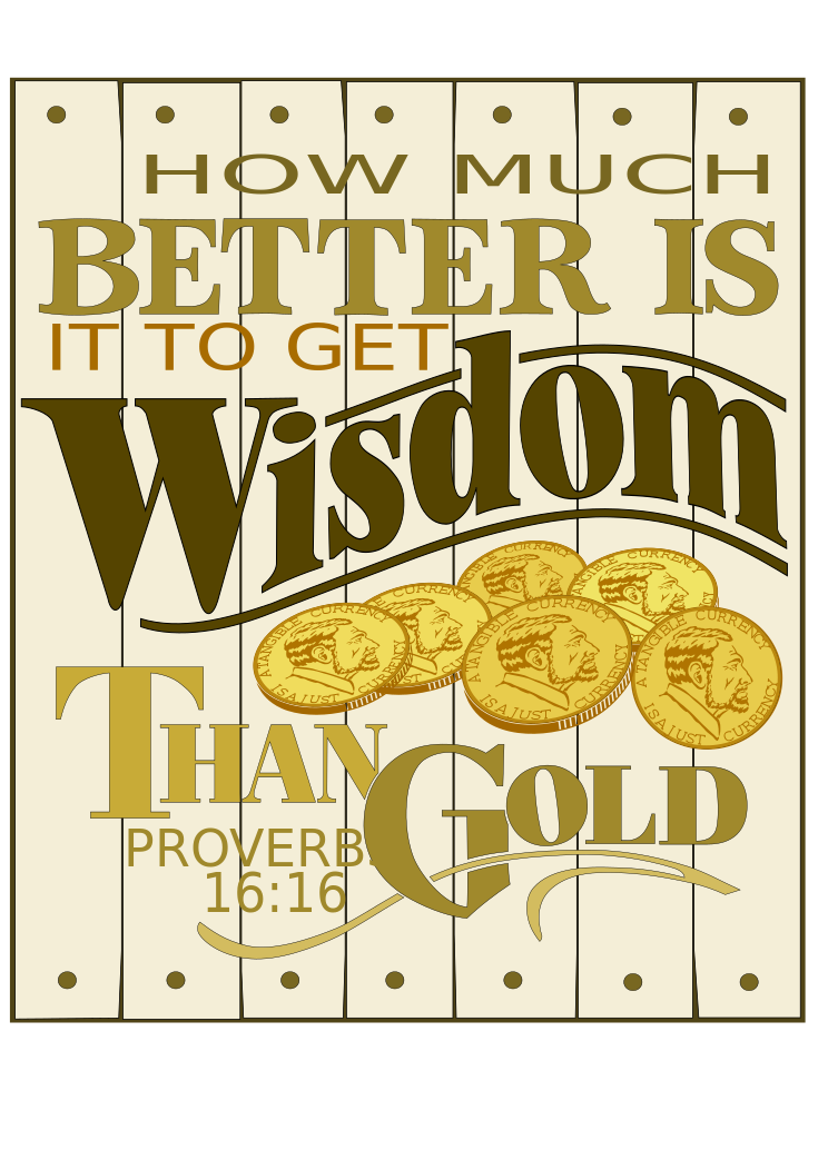 Wisdom Poster Clip Art Image Clipsafari