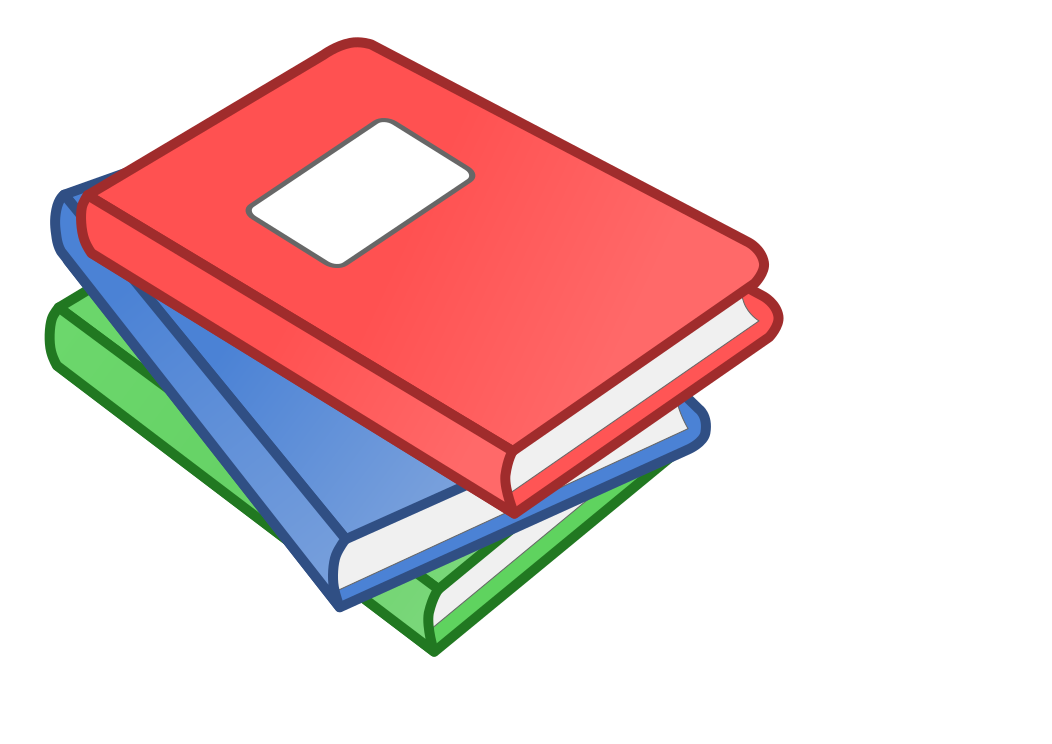 book stack clipart