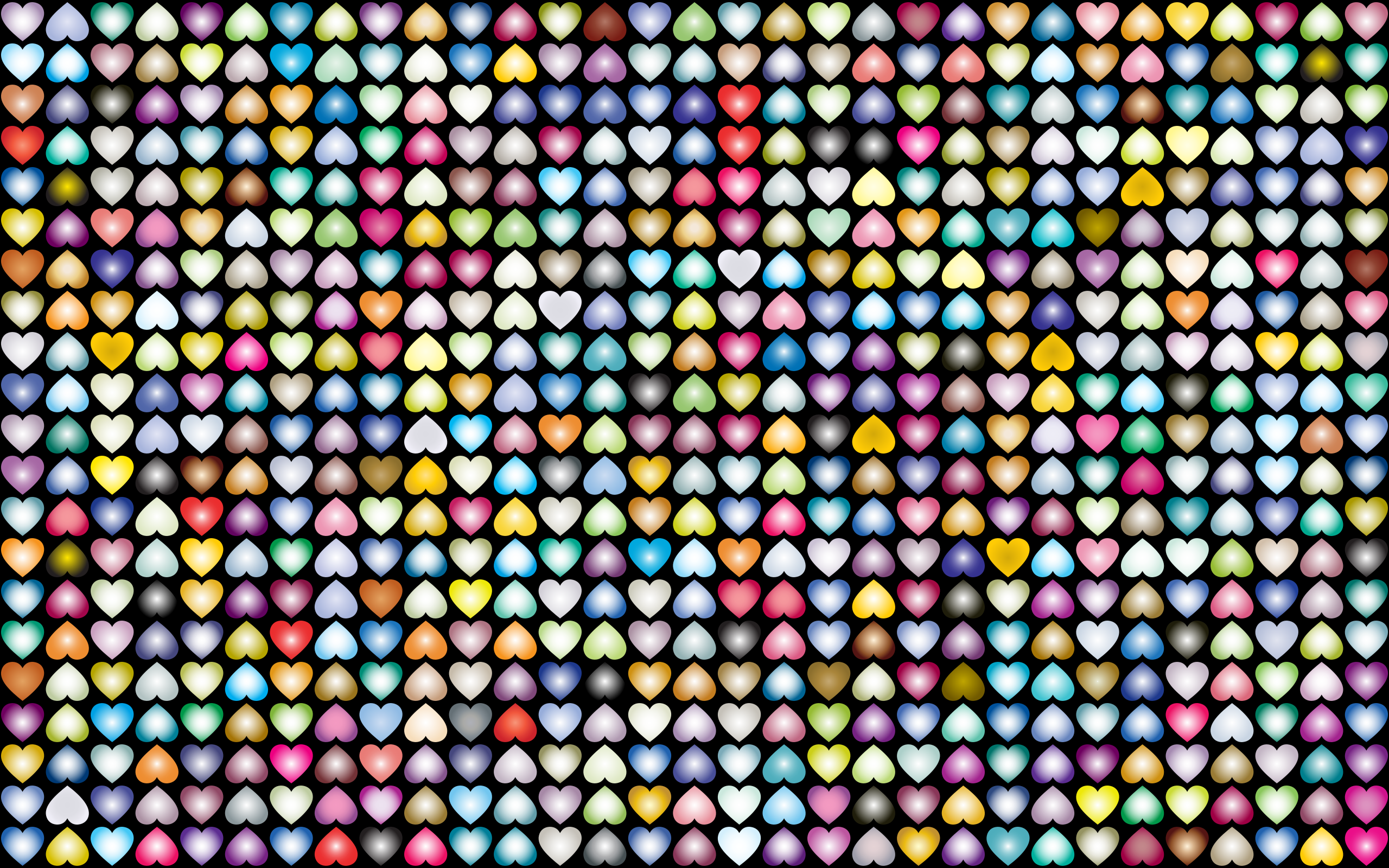 Heart Pattern Background Clip Art Image - ClipSafari