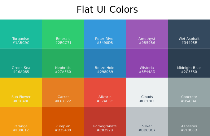 Flat UI Colors Clip Art Image - ClipSafari
