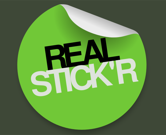 Real Sticker Clip Art Image - ClipSafari