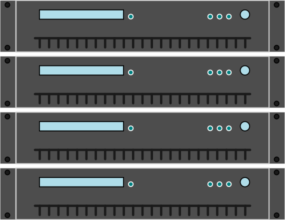 Rectangle Servers Clip Art Image - ClipSafari