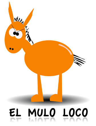 El mulo loco Clip Art Image - ClipSafari