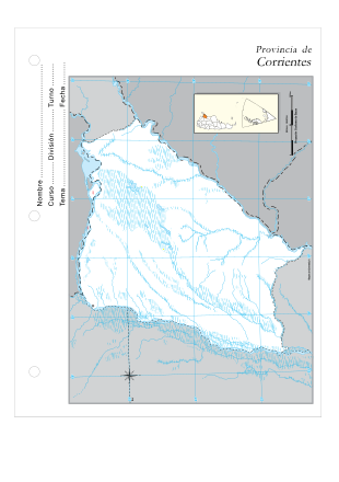 Map of Corrientes Clip Art Image - ClipSafari