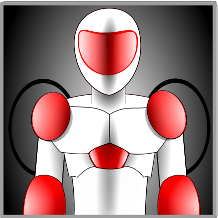 Red Robot Clip Art Image - ClipSafari