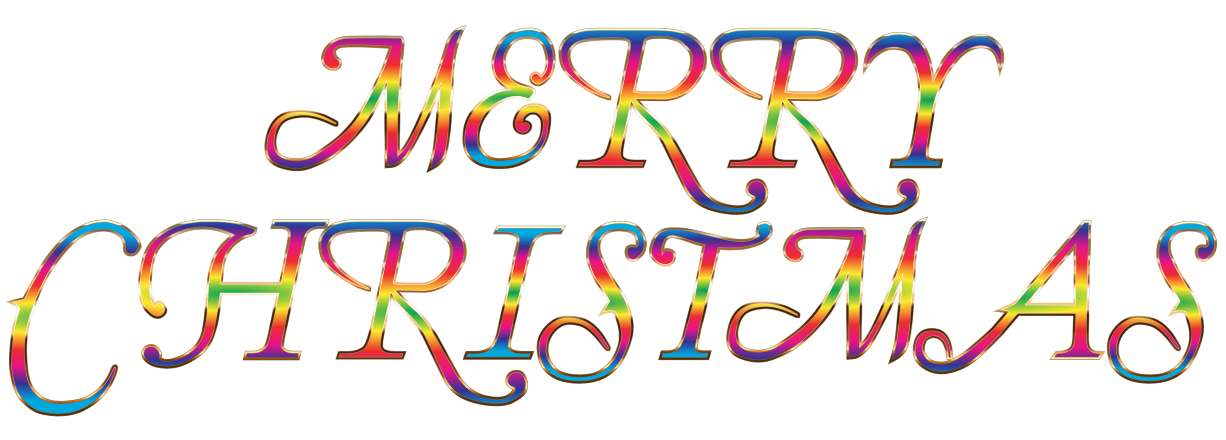 Merry Christmas 7 No Background Clip Art Image - ClipSafari