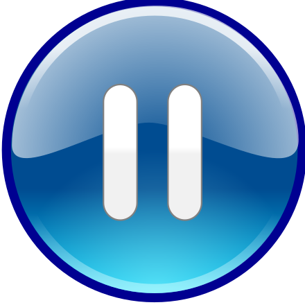 Windows Media Player Pause Button Clip Art Image - ClipSafari