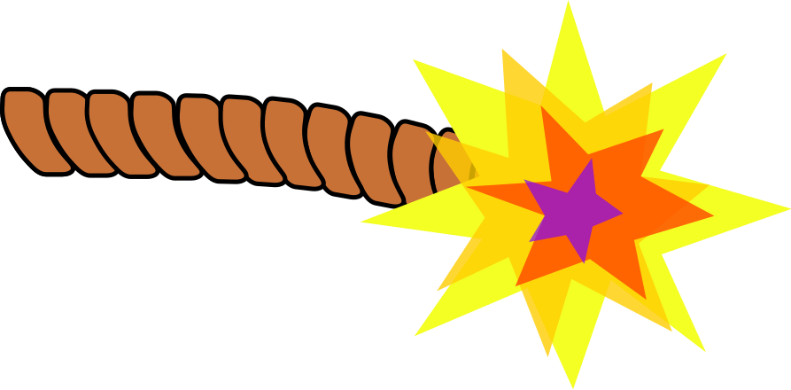 Burning Fuse Clip Art Image - ClipSafari