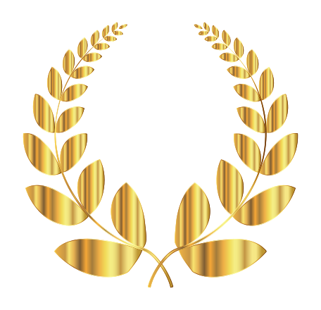Gold Laurel Wreath Clip Art Image - ClipSafari