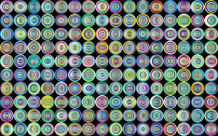 Colorful Circular Pattern Clip Art Image - ClipSafari