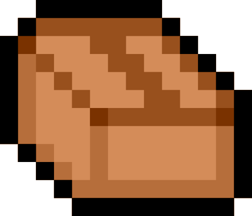 Pixel Bread Clip Art Image - ClipSafari