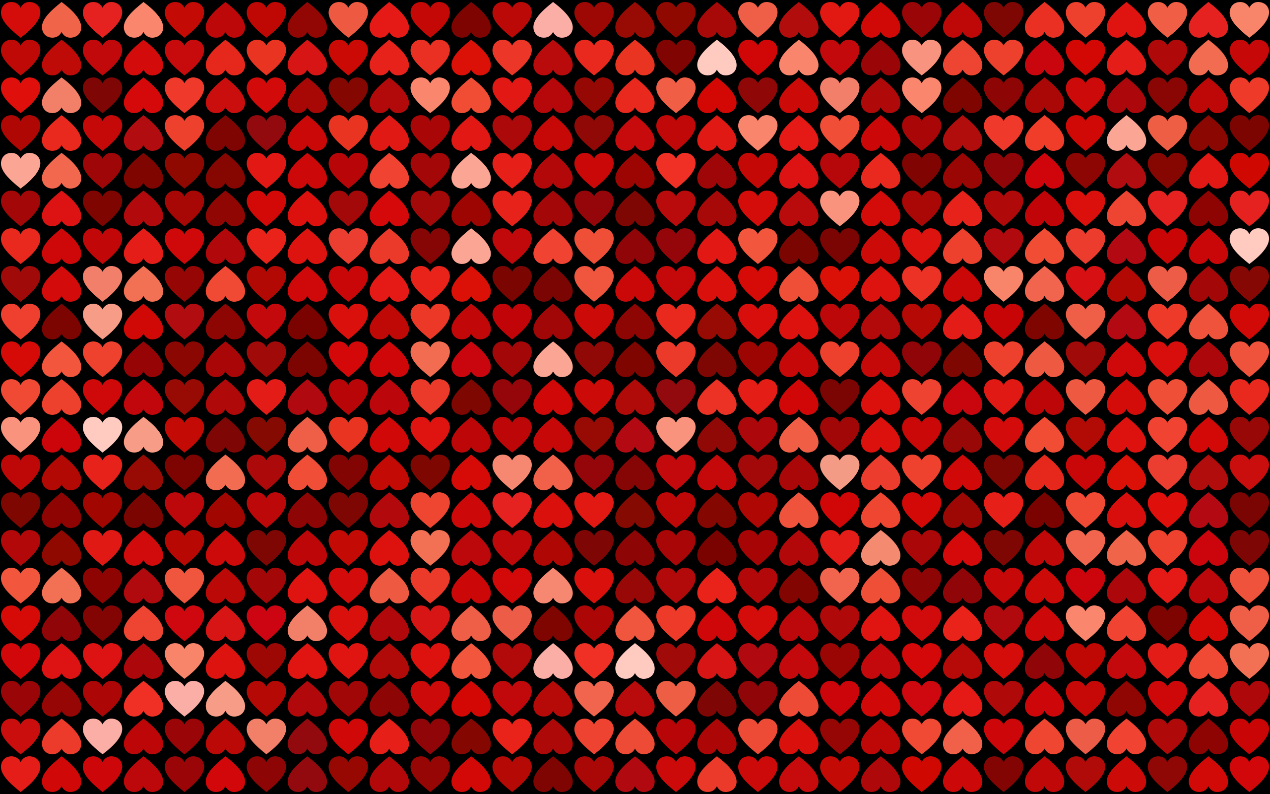 Red Heart Pattern Clip Art Image - ClipSafari