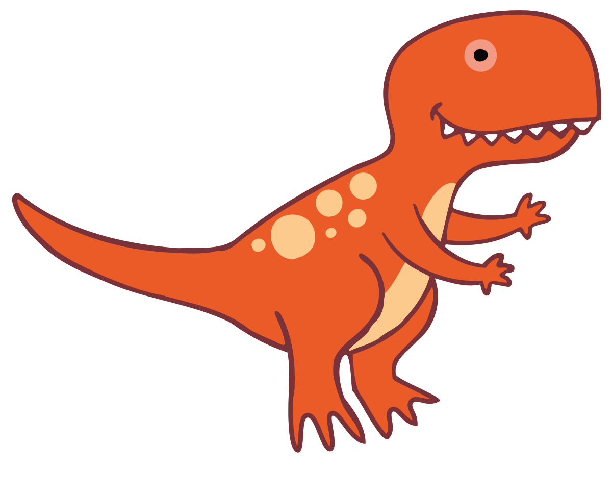 t rex cute