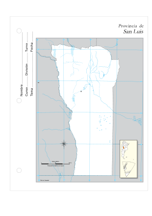 Map of San Luis Clip Art Image - ClipSafari