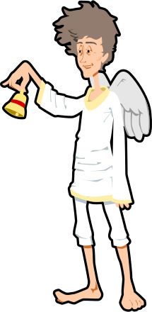 Angel Ringing Bell Clip Art Image - ClipSafari