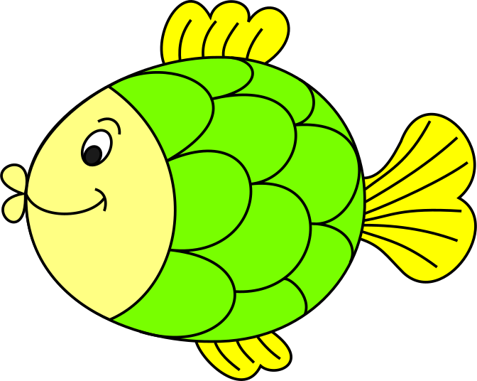 green fish clipart