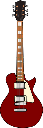 Gibson Les Paul Clip Art Image - ClipSafari