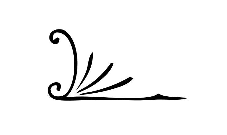 A black and white image of a decorative design Clip Art Image - ClipSafari